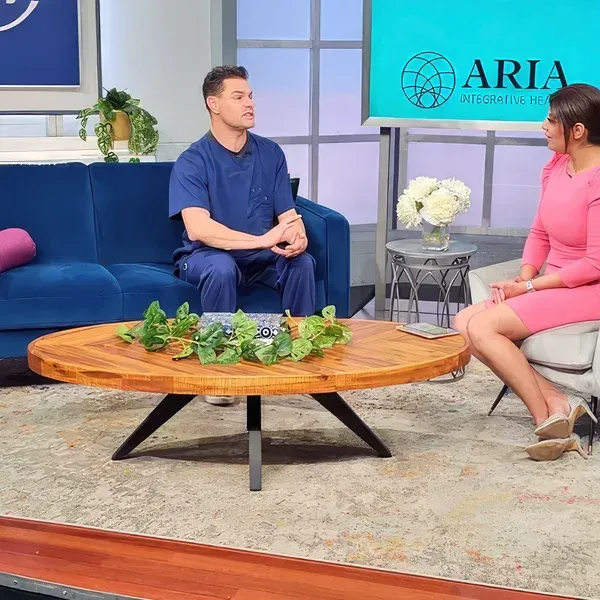 Nick Tvrdik TV interview about Aria Integrative Health
