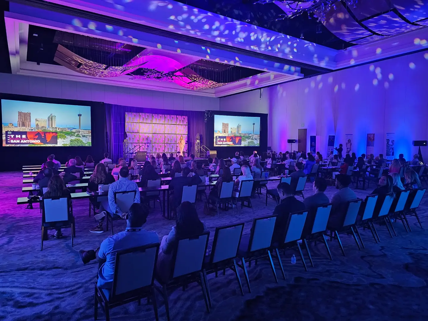 Conference event audience